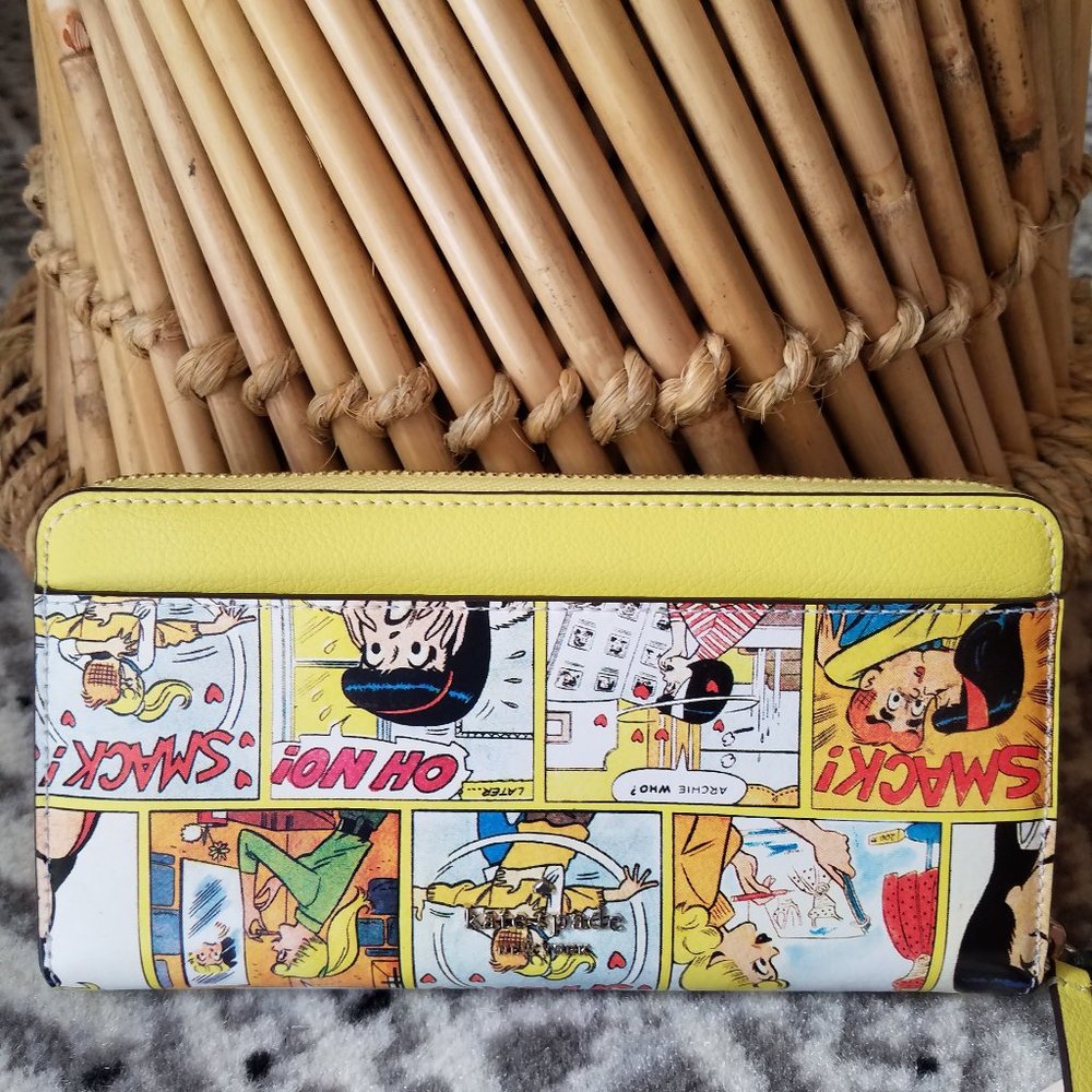 Kate Spade Archie Comic Continental Wallet Betty - Picture 5 of 9
